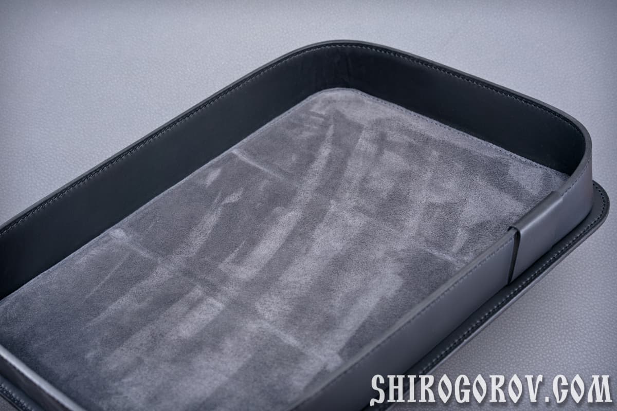 Shirogorov, Leather tray