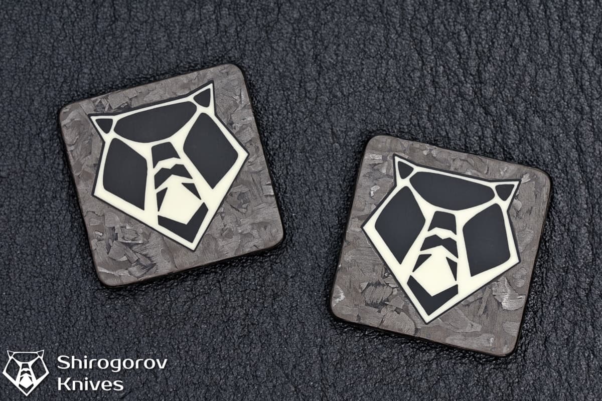 Shirogorov, Patch, Shirogorov logo, carbon