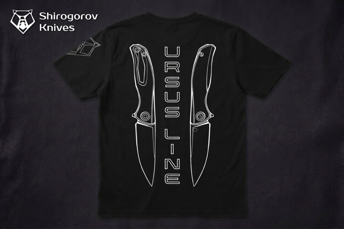 Shirogorov, T-shirt, black