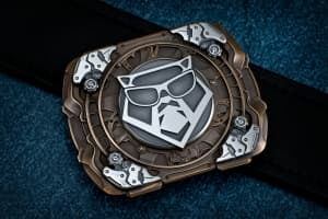 Shirogorov, Belt with Shirogorov logo buckle