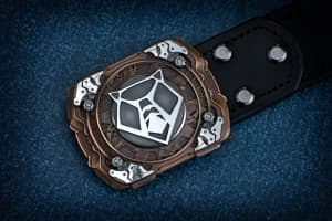 Shirogorov, Belt with Shirogorov logo buckle