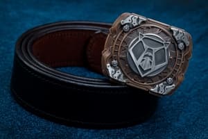 Shirogorov, Belt with Shirogorov logo buckle