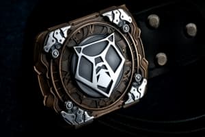 Shirogorov, Belt with Shirogorov logo buckle