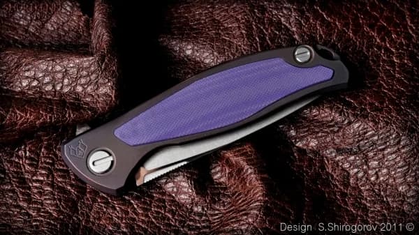 Shirogorov, F95 G10 Purple inlay